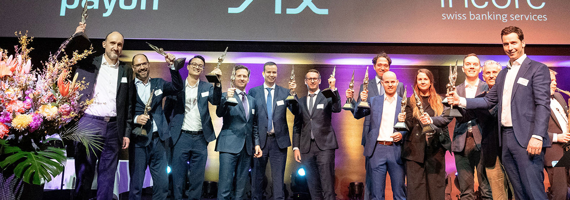 The winners of the Swiss Derivative Awards '23