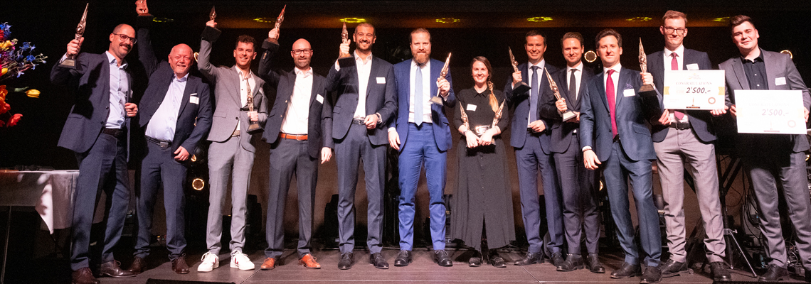 The winners of the Swiss Derivative Awards 2024